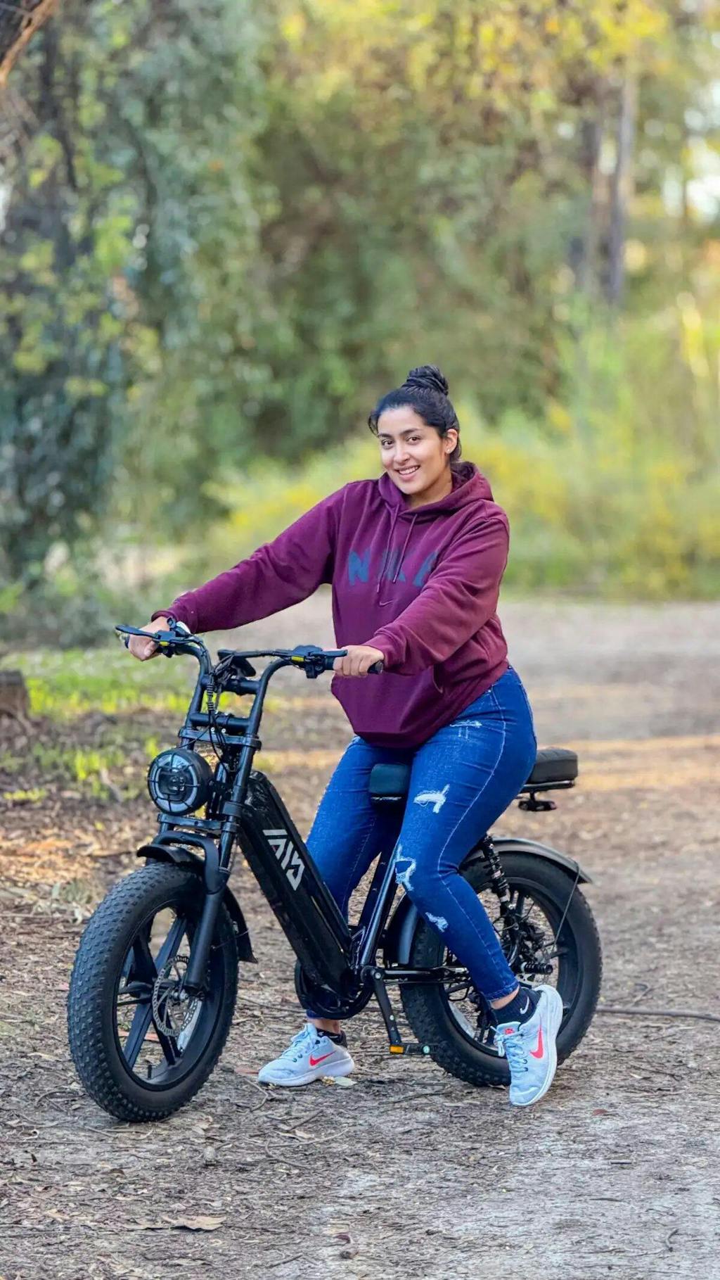 TST® R7 Moped Style 1500W Full Suspension Electric Cargo Bike | 2026 New Model