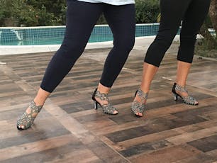 Black Satin Rhinestone Ballroom Dance Shoes Latin Salsa Performance Dancing Shoes