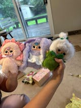 baby three ３歳　たんぽぽ　ハチ　春はどこ？お花シリーズ Baby Three Where's Spring Flower Series Plush Blind Box