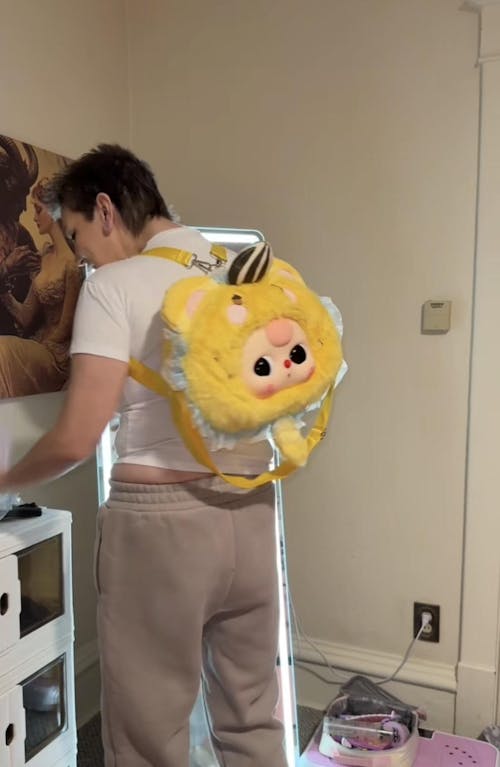 Baby Three 400% Fairy Tale World Backpack Plush Blind Box