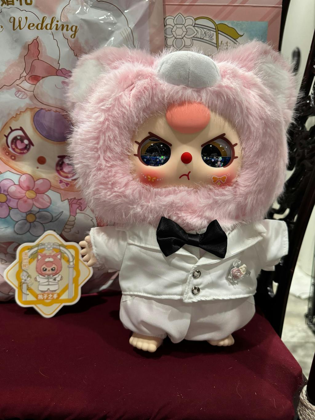 Baby Three 400% Wedding Series Plush Blind Box