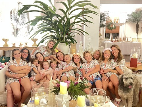 Jolly Waves Bamboo Toddler Two-Piece Pajama Set Shorties