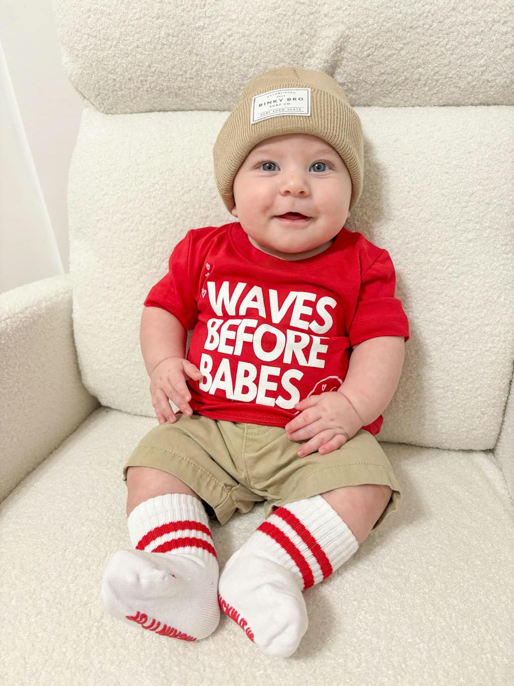 Waves Before Babes- T-Shirt
