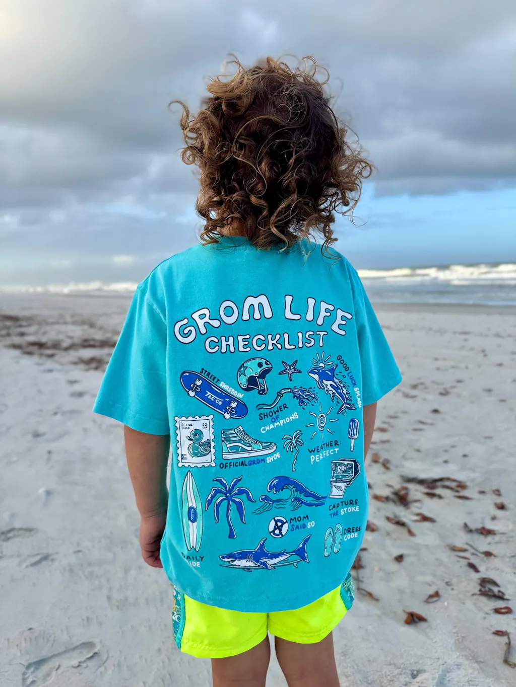 Grom Life Checklist T-Shirt