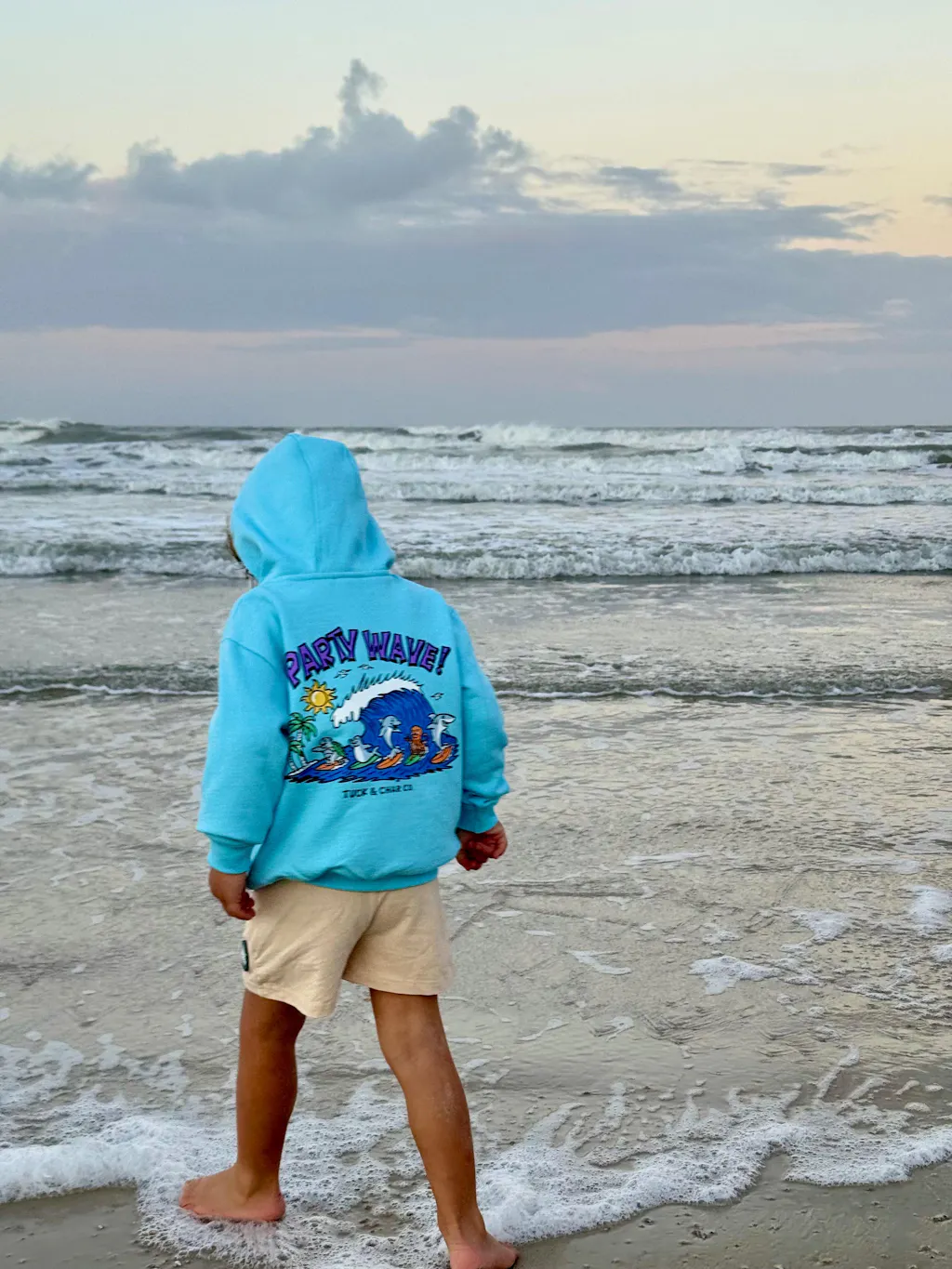 Party Wave Zip-Up Hoodie