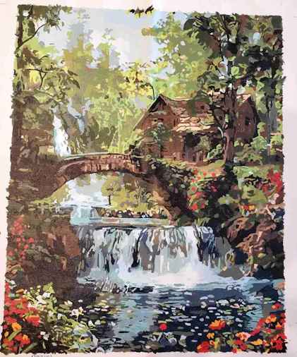 Enchanted Forest Cottage Paint by Numbers – Tucocoo