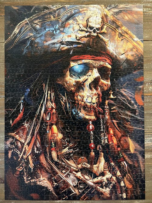 Pirate Skeleton Jigsaw Puzzle