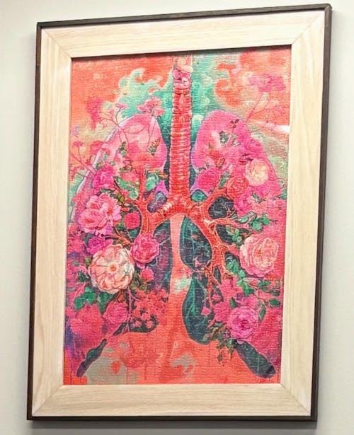 Floral Lungs Jigsaw Puzzle