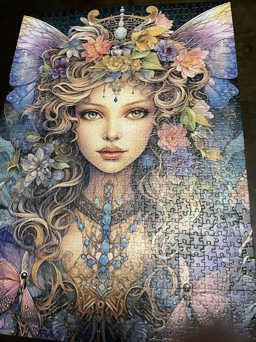 Enchanted Blossom Fairy Jigsaw Puzzle