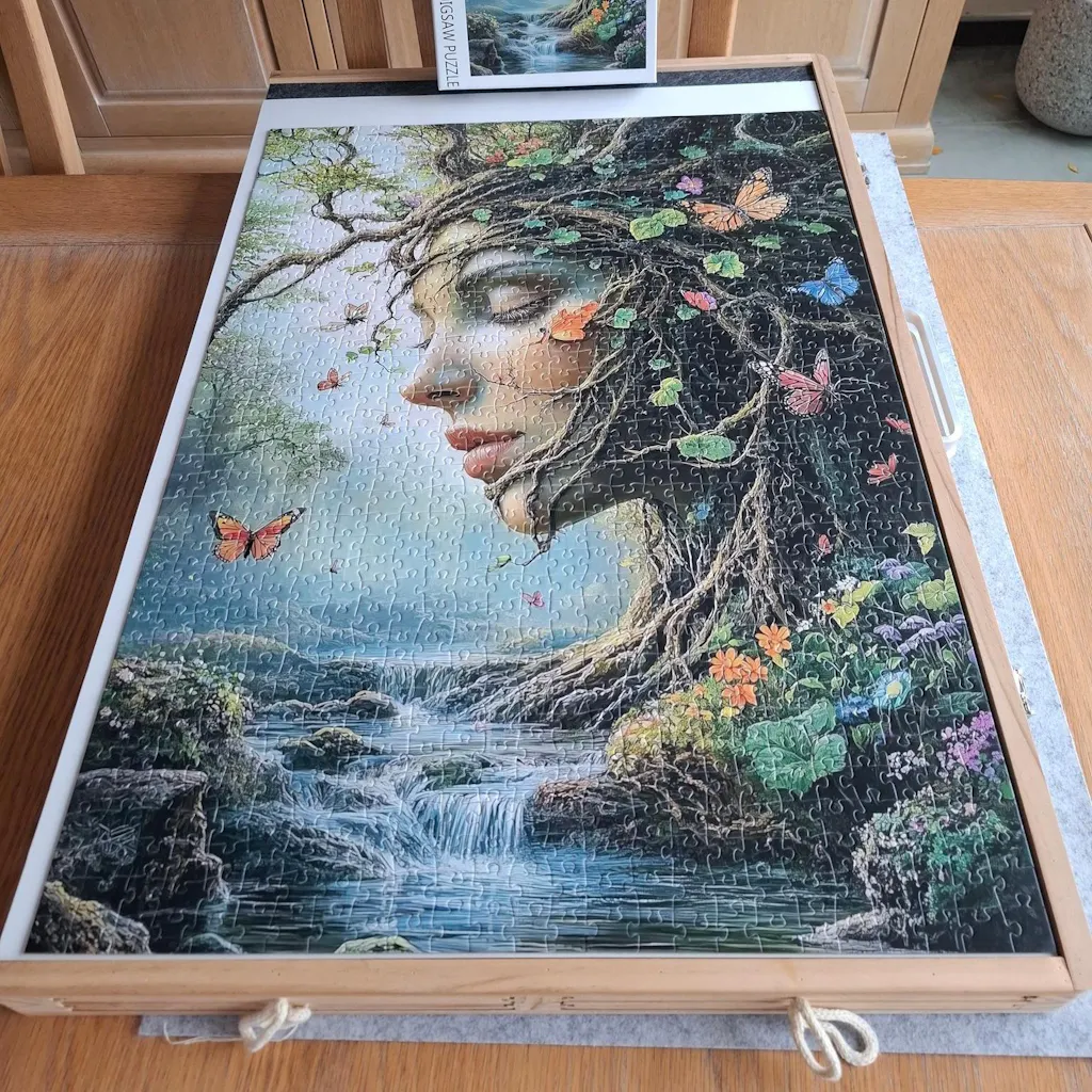 Nature Spirit Awakening Jigsaw Puzzle