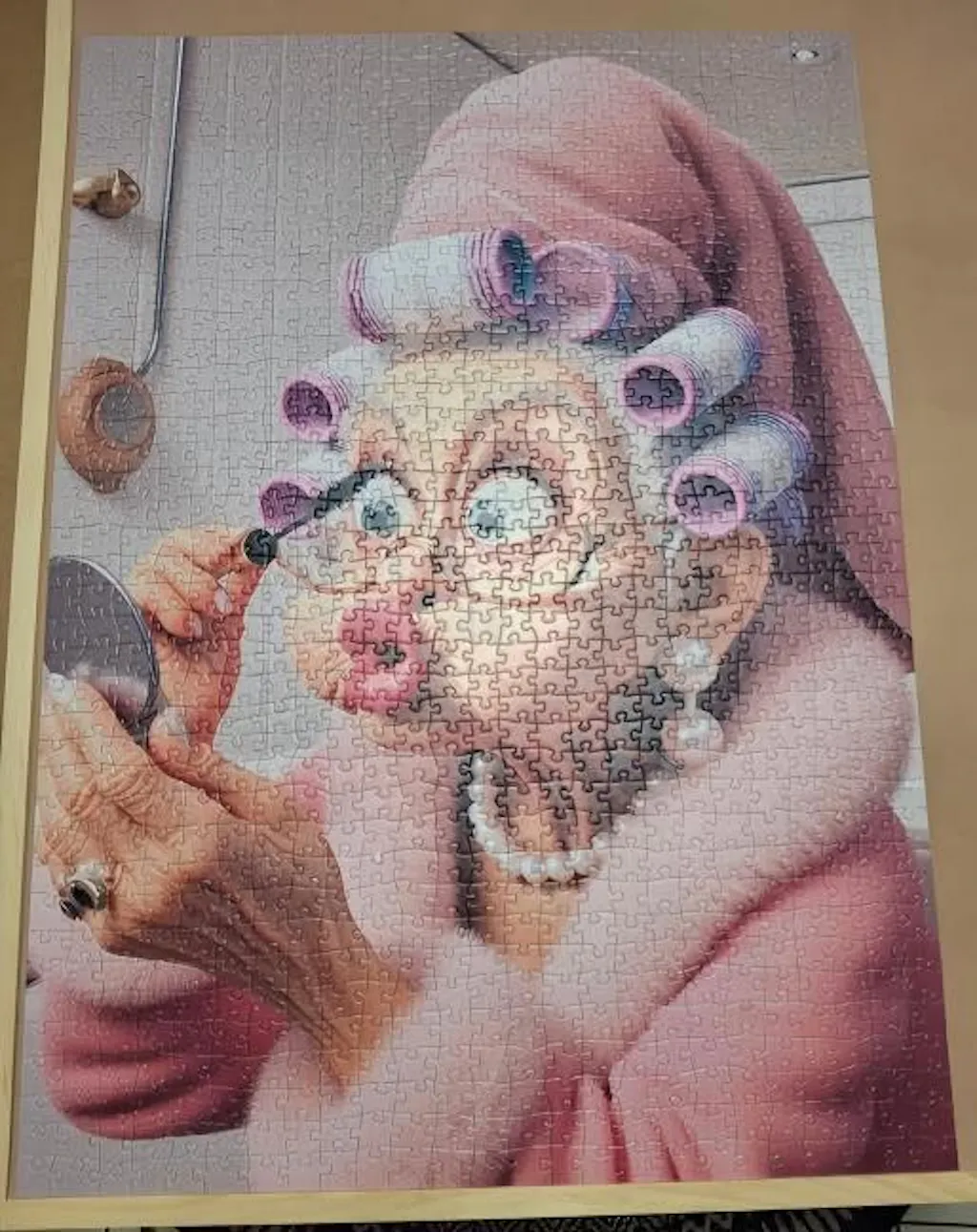 Glamorous Granny Makeup Jigsaw Puzzle