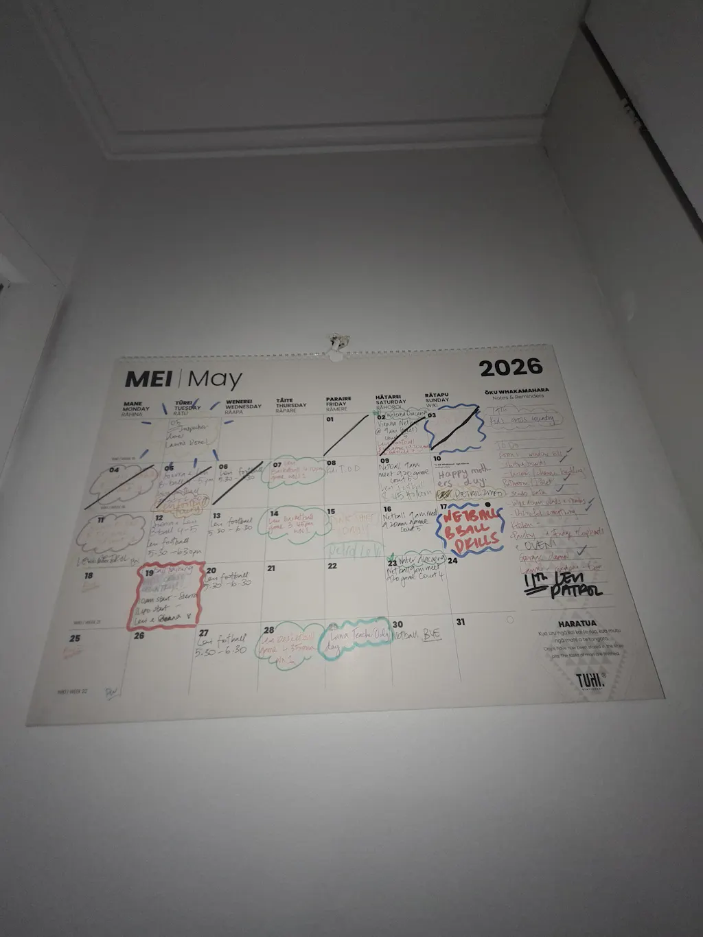Clearance: 2026 Mahere ā Marama | Māori Wall Calendar