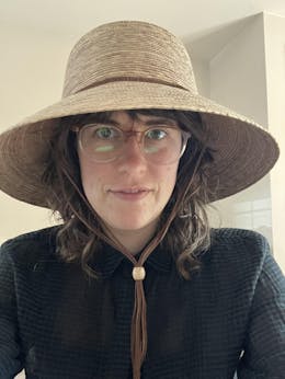 Abby Straw Bucket Hat