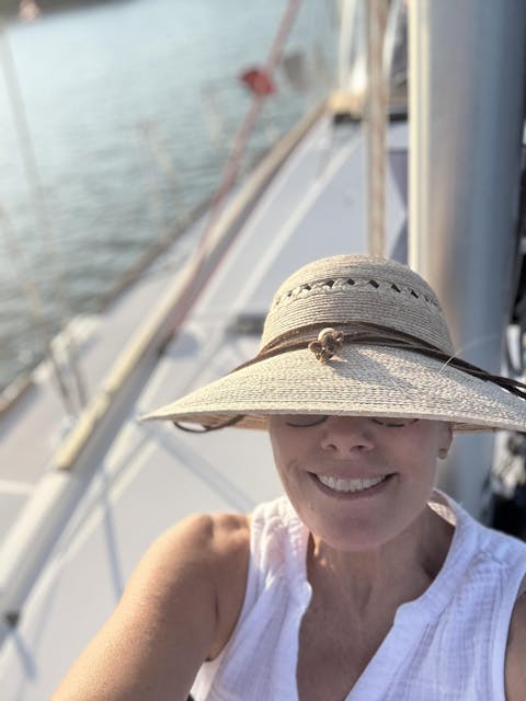 Laurel Lattice Straw Hat