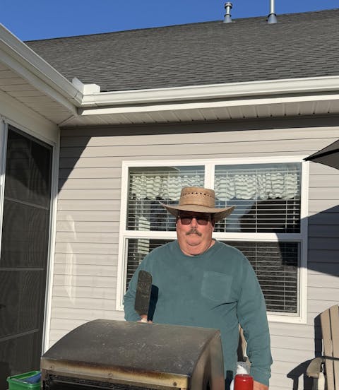 Outback Lattice Gambler Palm Straw Hat