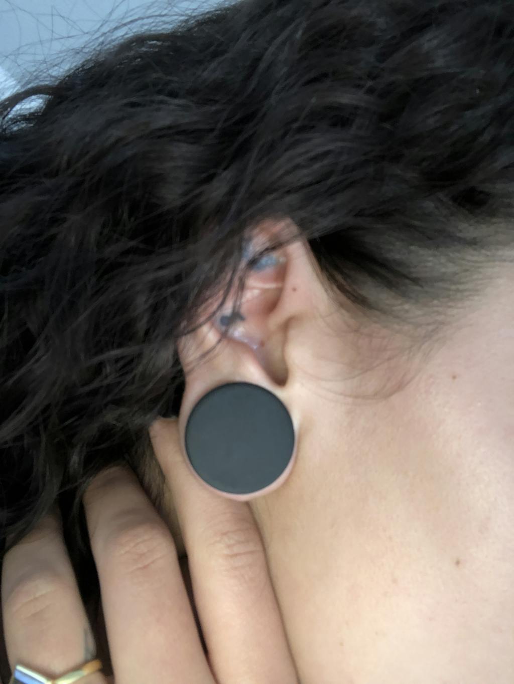 Black Silicone Plugs Kaos Softwear Tulsa Body Jewelry