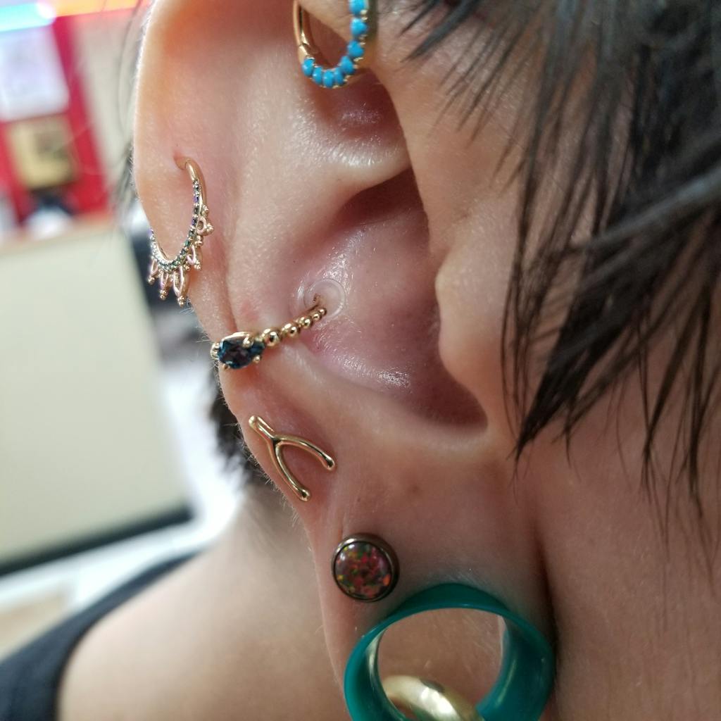 Clear Skin Eyelets by Kaos Softwear Tulsa Body Jewelry