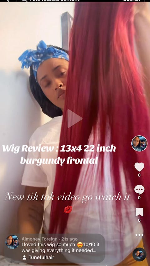 Tuneful Super Deal 99j Burgundy Colored 13x6 Lace Front Human Hair Wigs Straight Wigs queenleora Recommend