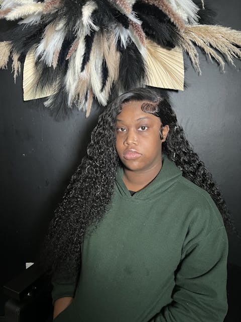 Tuneful 13x6 Transparent Lace Front Human Hair Wigs Malaysian Jerry Curly Wigs