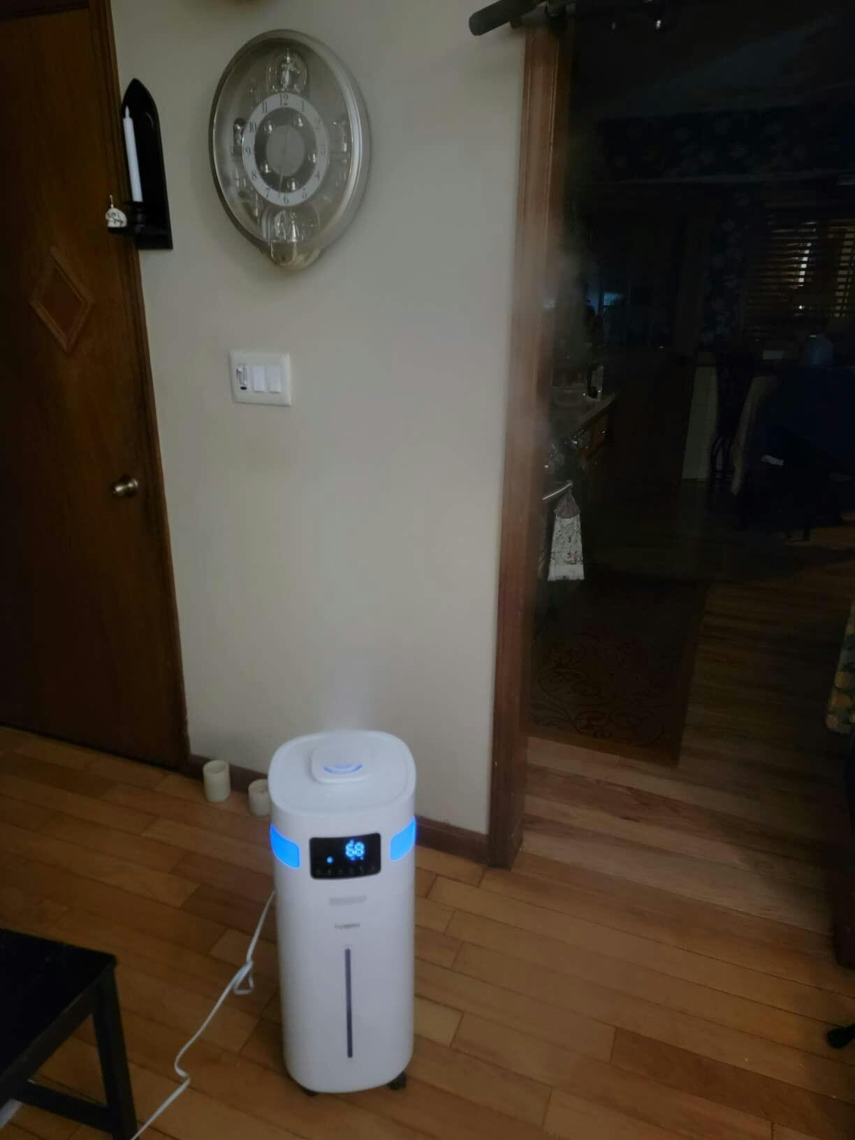 TURBRO Grow Room Humidifier, 5.3Gal/20L Ultrasonic Air Vaporizer for