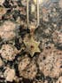 Star of David Filigree Pendant with Garnet or Citrine – Optional Chain