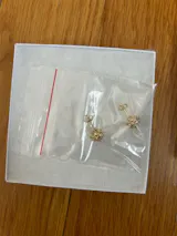 Ornate Sphere Stud Earrings with Floral Filigree Detail