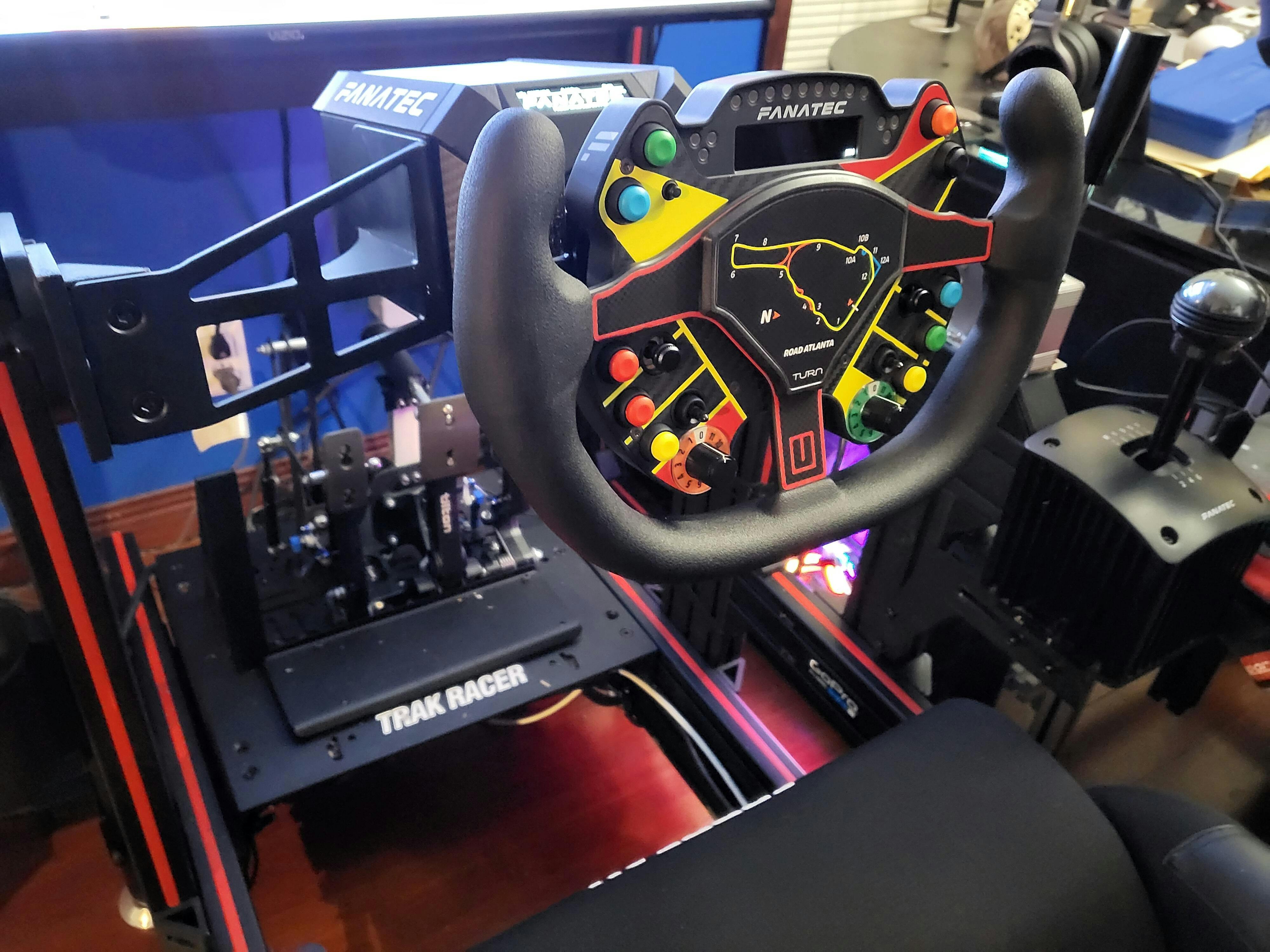 TURN R320 SimRacingWheel FANATEC キャップ付き-