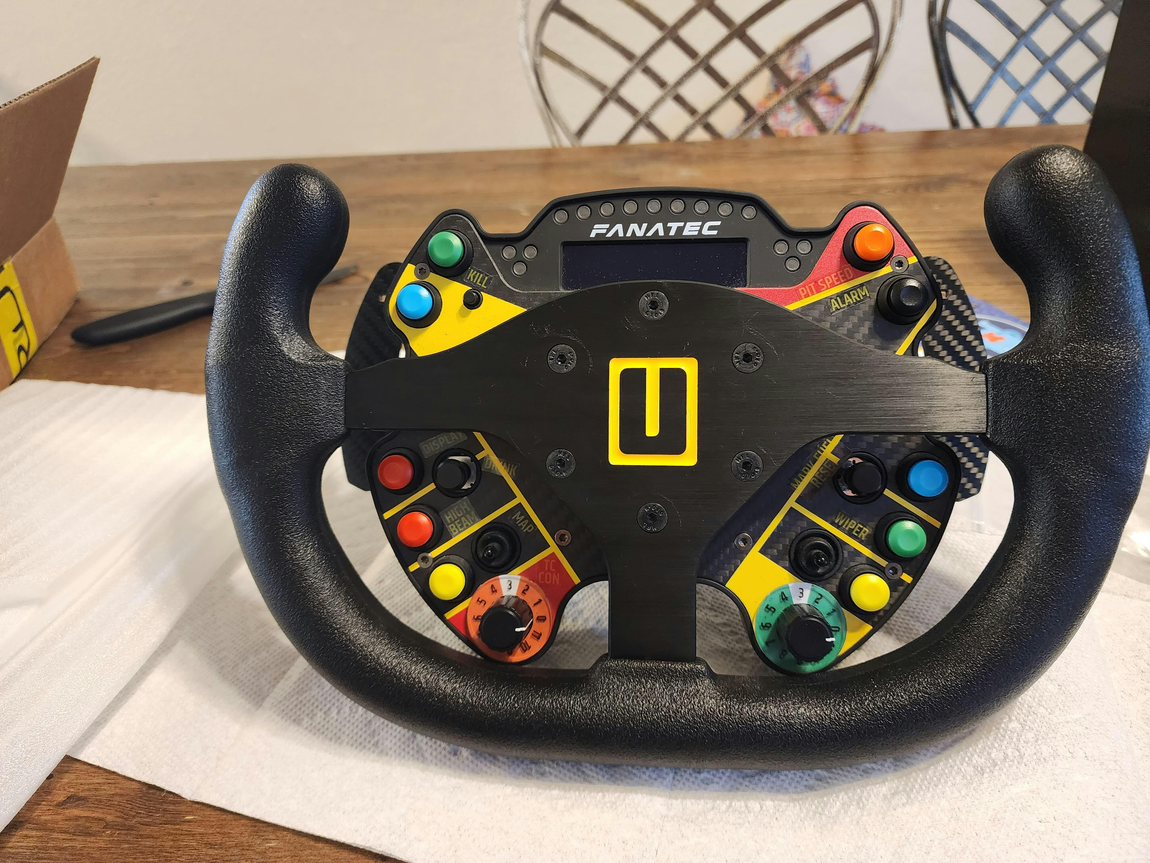 TURN R305 SimRacingWheel FANATEC キャップ付き-