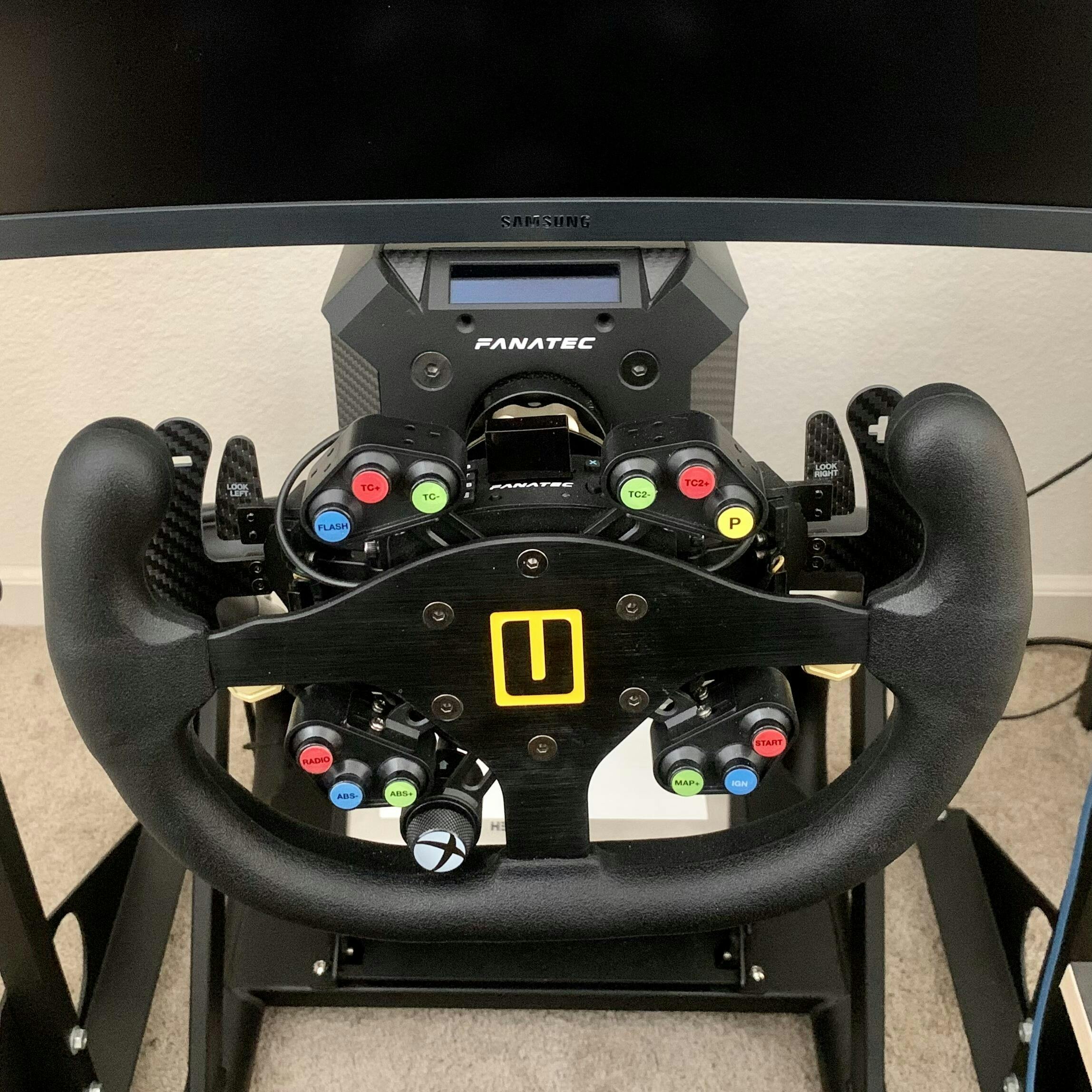 TURN R305 SimRacingWheel FANATEC キャップ付き その他 その他 お得に