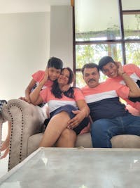 Pink White Tshirt Family Matching Combo