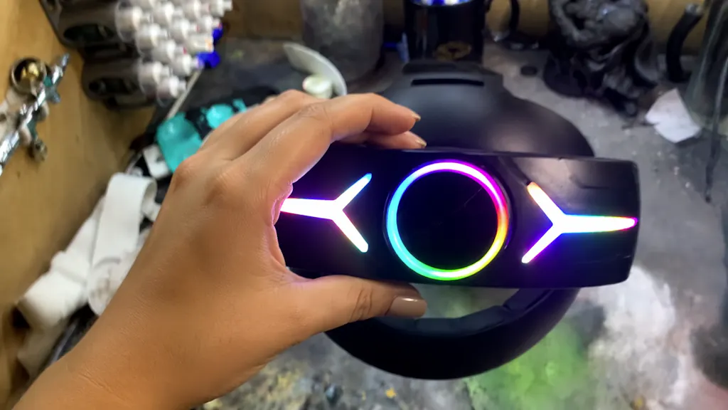 VR Meta Head Strap 12,000mAh Battery | RGB Lighting for Meta Quest 3/3S Adjustable for VR Gaming |C2 Pro TUTT