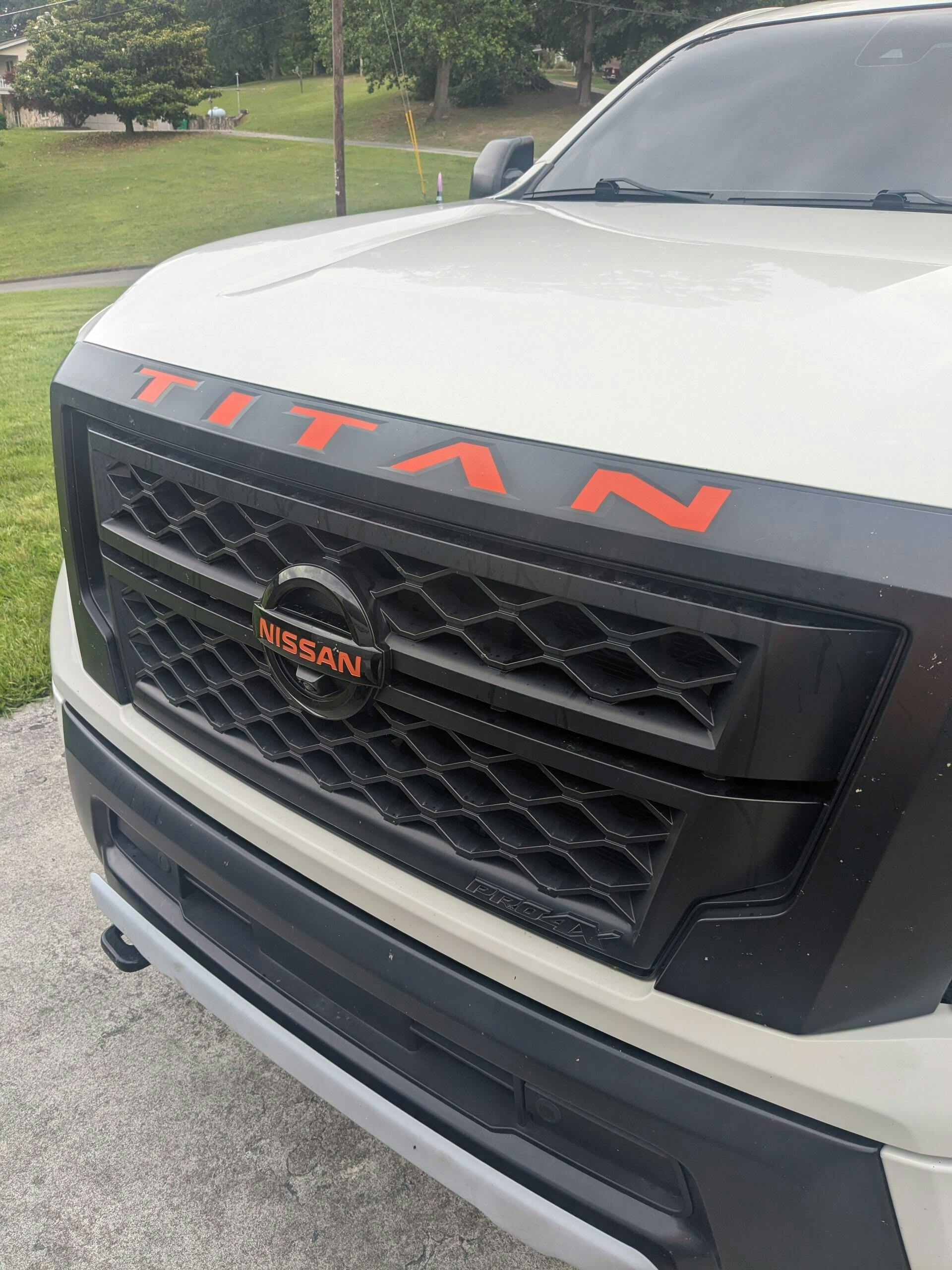 Vinyl Insert Letter Decals for 2016-2023 Titan Grille – TVD Vinyl