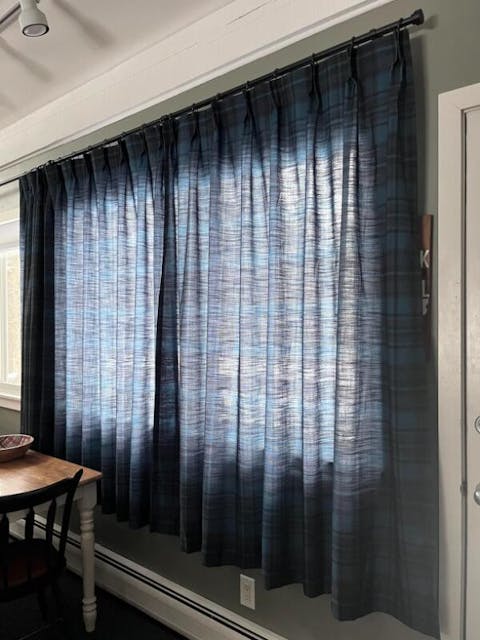 Sara Le Print Linen Drapery Pleated