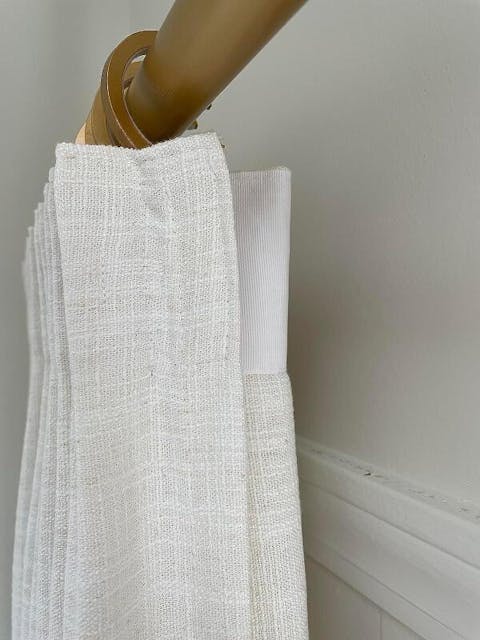 Liz Linen Drapery Pinch Pleat with Unlined