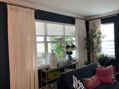 Jawara Luxury Linen Cotton Curtain Pleated