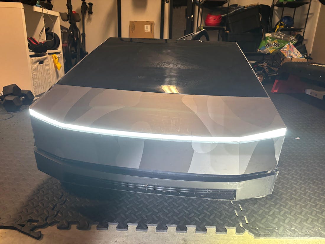 Full Vinyl Wrap | Cybertruck for Kids