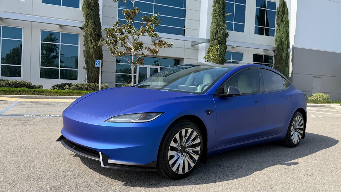 Color PPF Wrap | Colored Paint Protection Film for Tesla Model 3 Highland 2024-2026