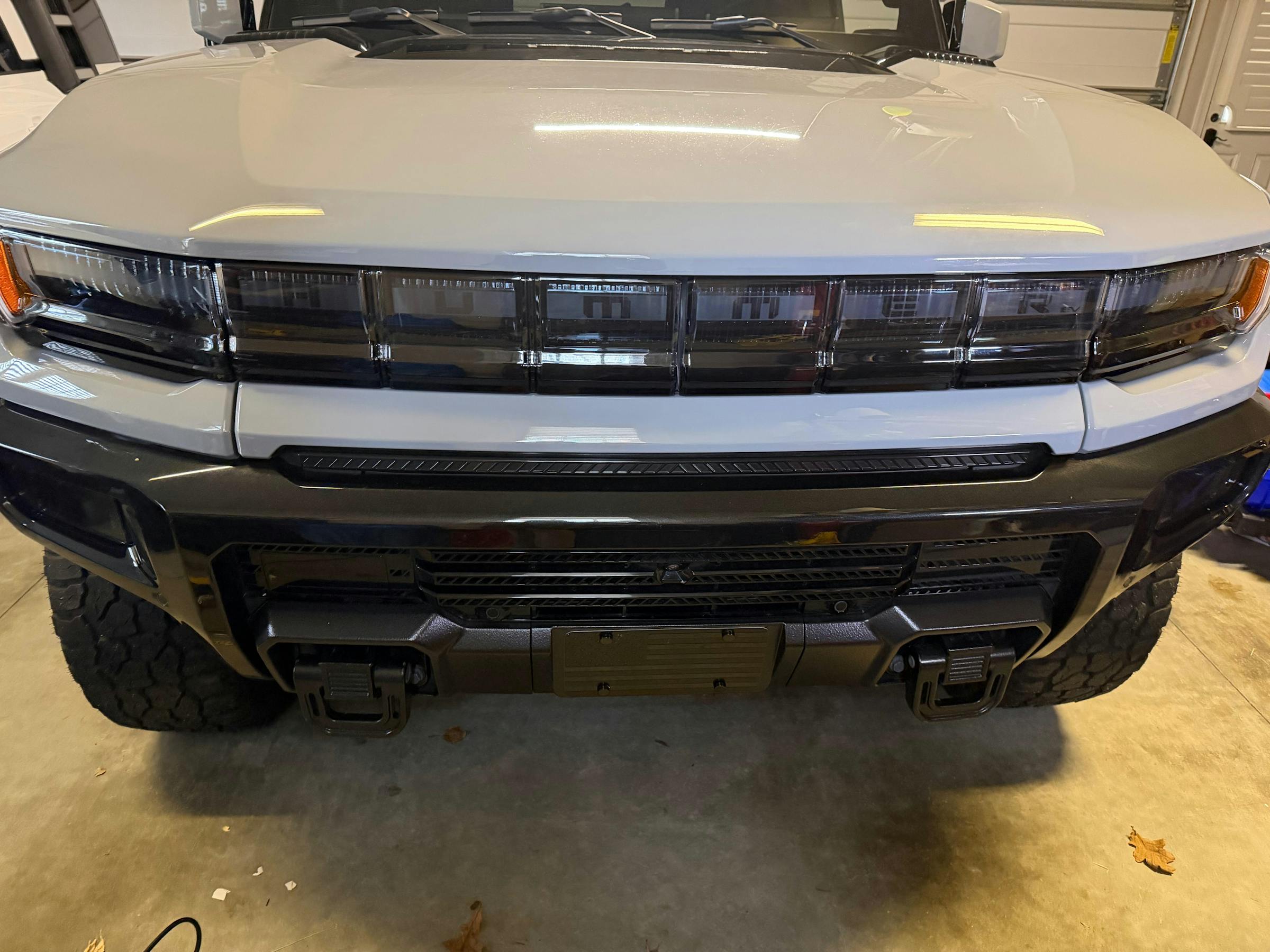 Headlights Smoke Tint PPF | GMC Hummer EV - Headlamp Shield