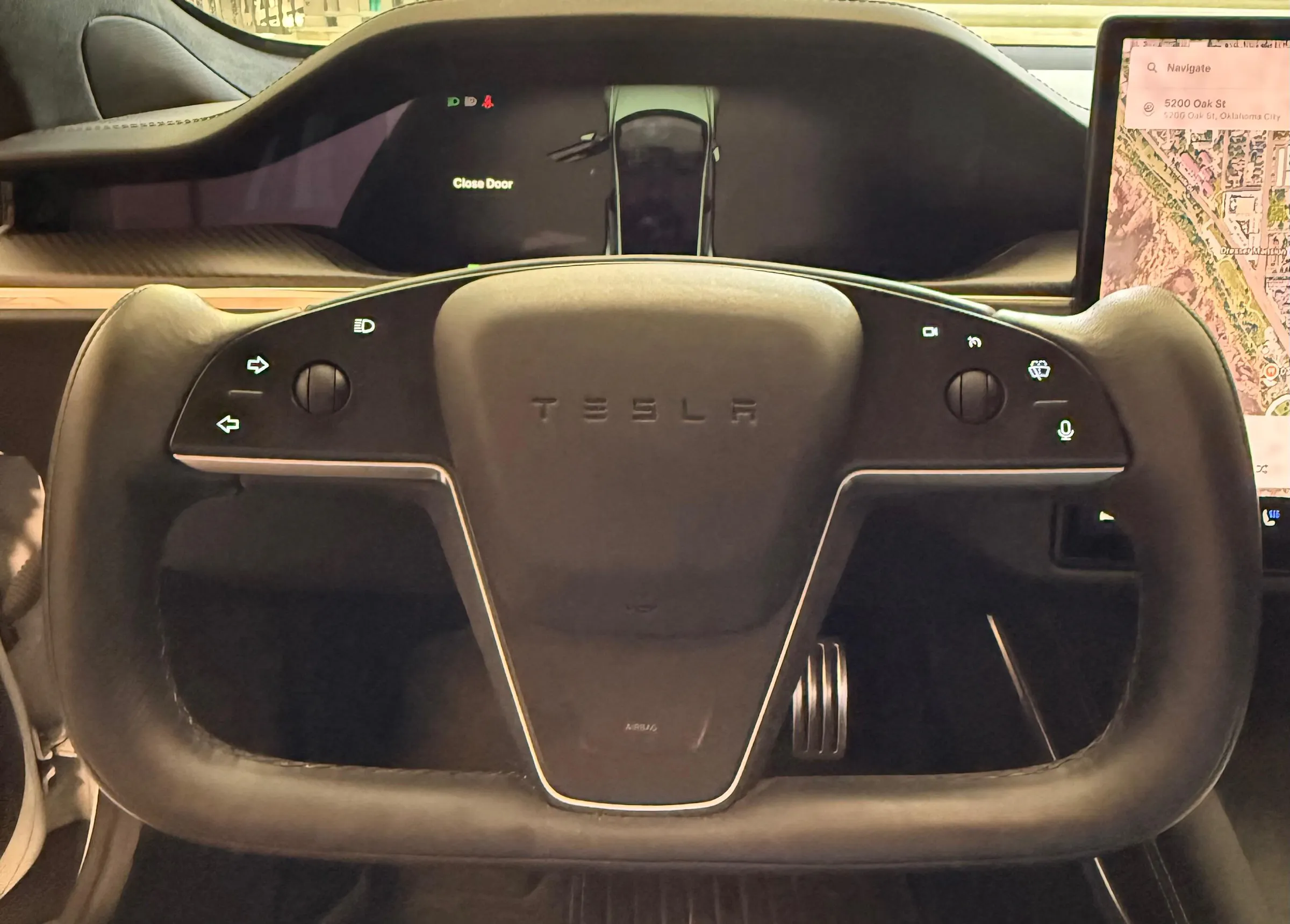 Steering Wheel / Yoke Vinyl Covers | 2021-2026 Tesla Model S / Model X