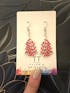 Tree Cake Dangle Earrings