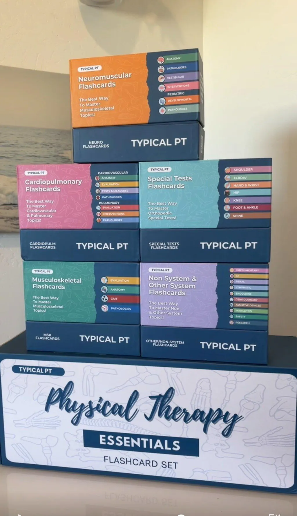 Physical Therapy Essentials Flashcard Set | Typical PT