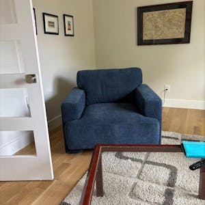 Verdan Accent Chair – Minimalist Modern Chair | Designed for Living Room or Bedroom Interiors