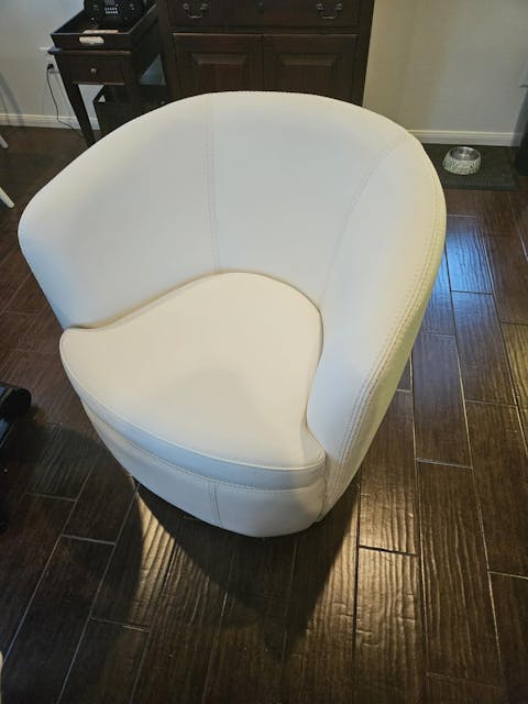 Ariya-  360-degree Swivel Barrel Chair for Living Room or Office