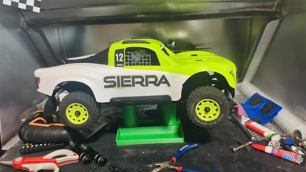 UDIRC SIERRA UD1203PRO 1/12 4WD Brushless RC Truck, 80KM/H High-Speed Off-Road Short Course Car with Gyro Stabilization (Battery & Charger Not Included)