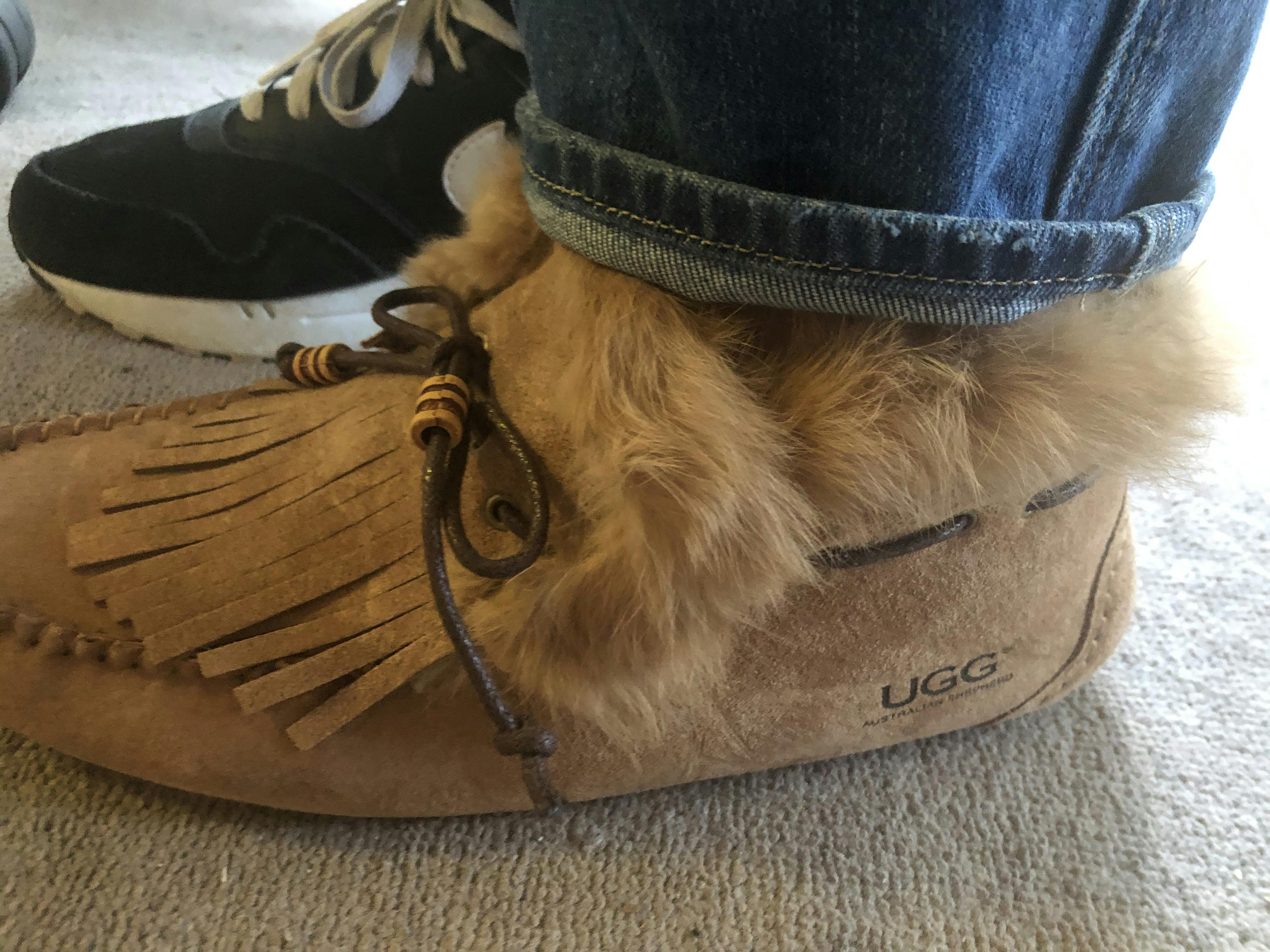 AS UGG High Top Women Tassel Suna Moccasins Slippers â UGG EXPRESS