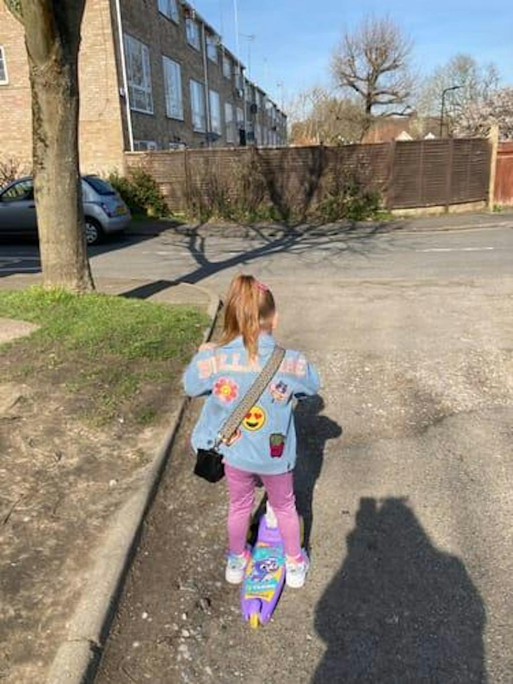 Personalised Kids Patch Denim Jacket