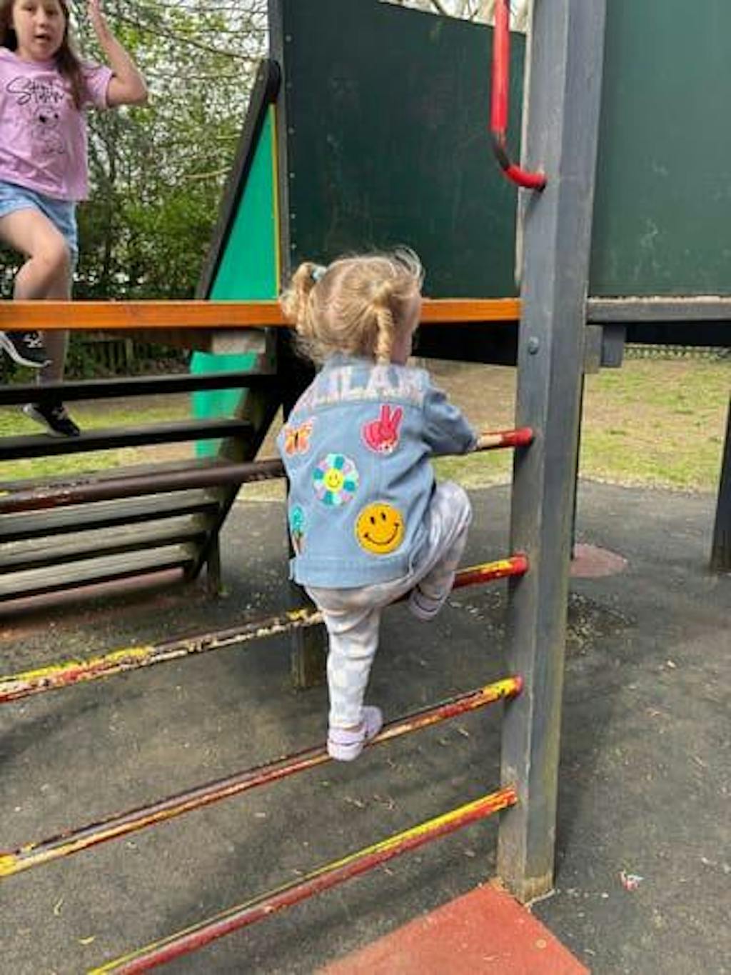 Personalised Kids Patch Denim Jacket