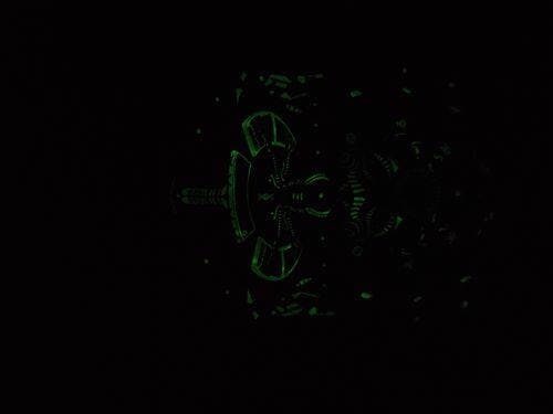 Invasion Glow In The Dark Cotton Hoodie