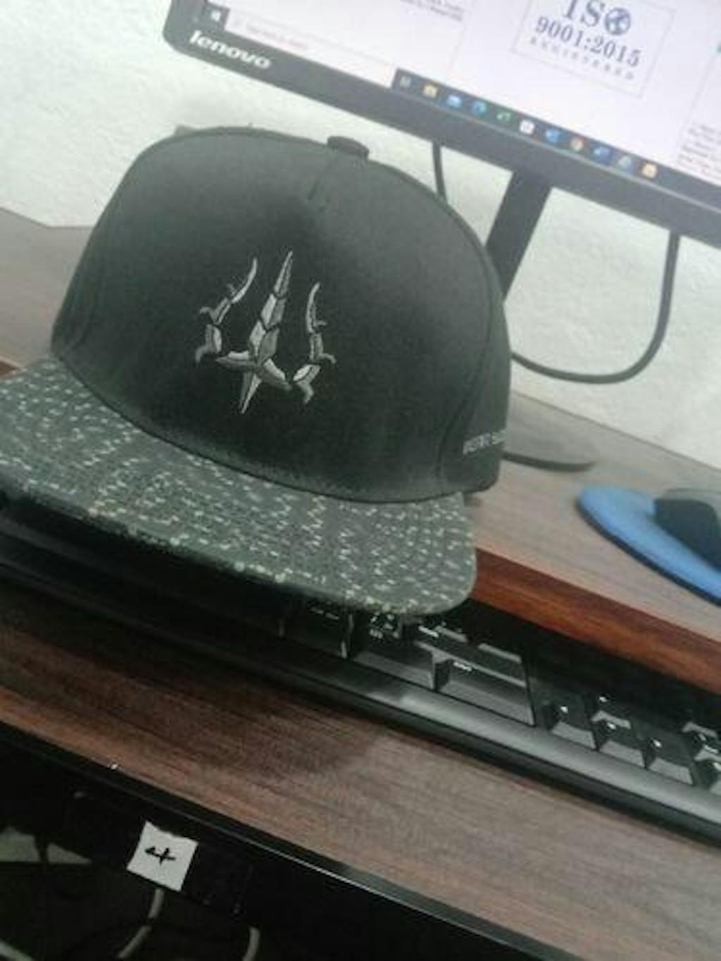 Snaketile Printed Snapback Cap