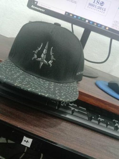 Snaketile Printed Snapback Cap